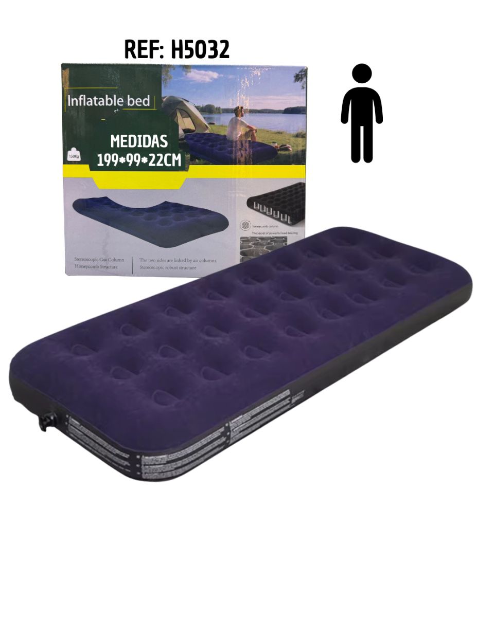 COLCHON INFLABLE 199CM X 99CM X 22CM